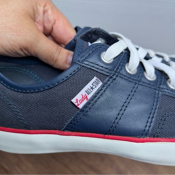 Converse All Star Navy Blue Lady All Star Sneakers Size 6 - Picture 9 of 14